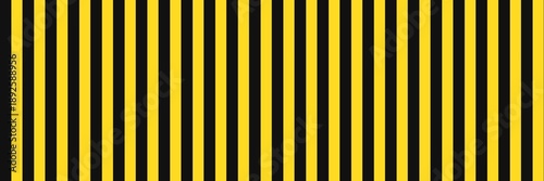 Seamless vertical parallel stripes pattern in bold yellow and black. High-contrast geometric background with a modern, minimalist hazard or caution aesthetic. Free Download Seamless vertical parallel stripes pattern in bold yellow and black. High-contrast geometric background with a modern, minimalist hazard or caution aesthetic. - GFXLoad