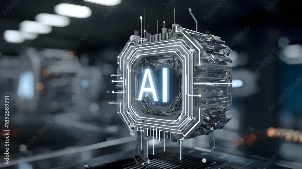 Obraz premium AI driven enterprise performance optimization