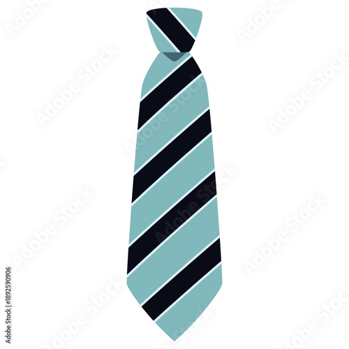 シンプルなネクタイのイラスト