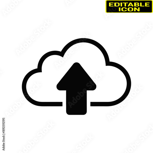 Cloud upload icon