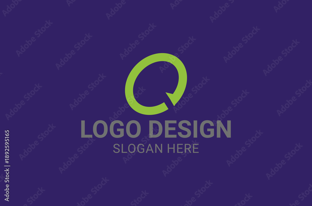 Fototapeta premium Minimal Professional Company Logo Template