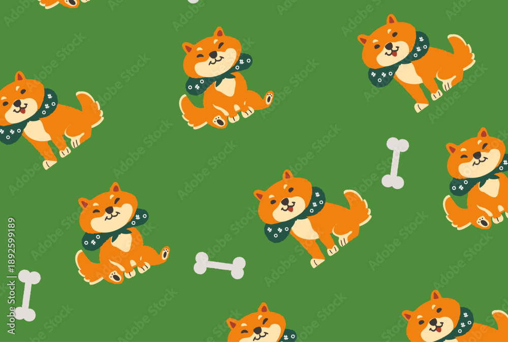 Fototapeta premium shibainu/柴犬