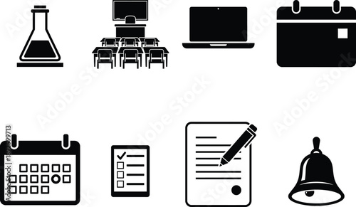 Office and educational icons