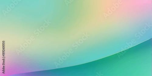 Abstract colorful background with soft rainbow gradient lines and wavy motion pattern featuring bright blue and pink art for a modern wallpaper backdrop vector illustration