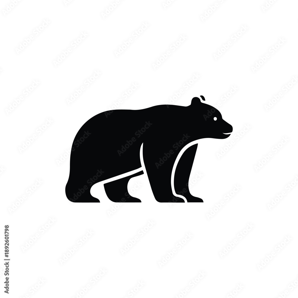 Fototapeta premium bear icons