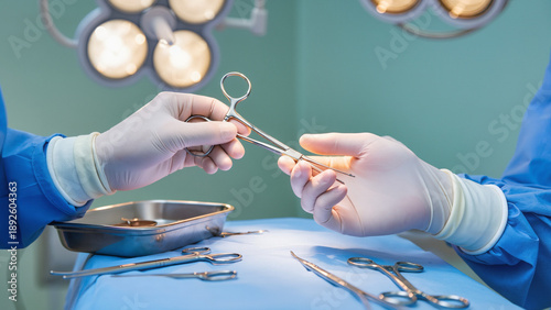 Foto doctor at surgery room