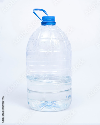 Big bottle of water isolated on a white background with clipping path.