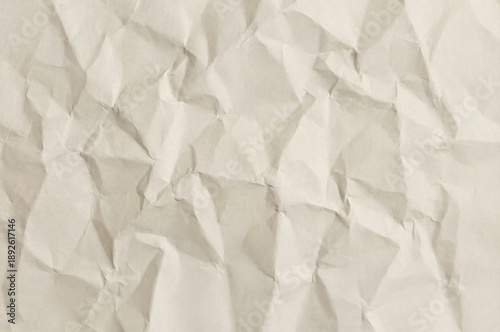 Crumpled Beige Paper Texture