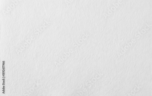 Clean White Paper Texture Surface