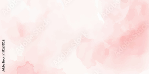 Delicate Pastel Pink Watercolor Background Abstract Wash Texture
