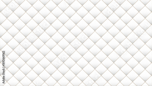 white quilted fabric texture seamless pattern background for branding business cards vector background