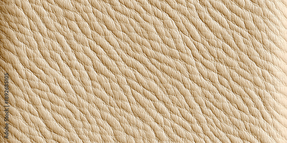 Fototapeta premium High-resolution texture of soft beige leather, ideal for backgrounds, digital design, and creative projects.