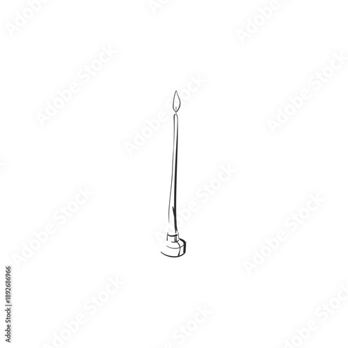 Hand drawn abstract vector graphic illustration collection with stylized line Merry Christmas and holidays decoration design set.Trendy modern doodle sketch concept.Vector celebration sketch symbol.