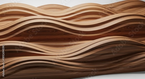 Wooden wave texture abstract background