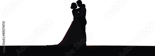 love, couple, romance, romantic, silhouette, embrace, hug, wedding, marriage, relationship, valentine, passion, intimacy, affection, connection, together, bonding, emotion, minimalist, illustration