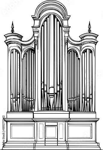 Elegant Pipe Organ: A Timeless Symbol of Musical Grandeur