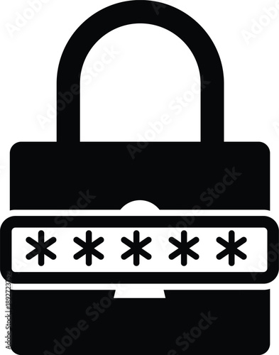 Padlock with combination dials for security and safety