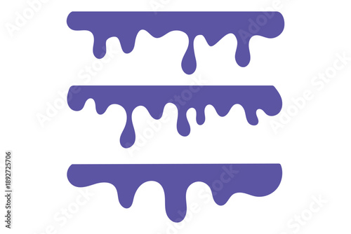 Dripping Paint and Liquid Flow – Ink, Chocolate, Oil, and Molten Drops. Paint flows. Current paint, stains. Current drops. Stylized graphics with dripping black paint in black on transparent backgroun