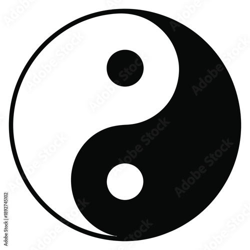 Ancient circular representation showcasing timeless concept of opposing forces intertwining for perfect harmony creating unified whole illustrating fundamental principles of chinese philosophy