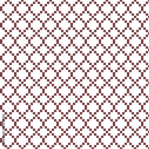 Geometric Diamond Lattice Seamless Pattern