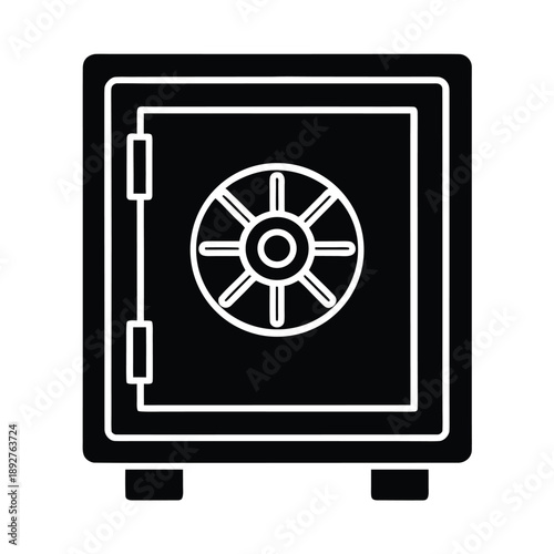 Safe Vault Security Icon