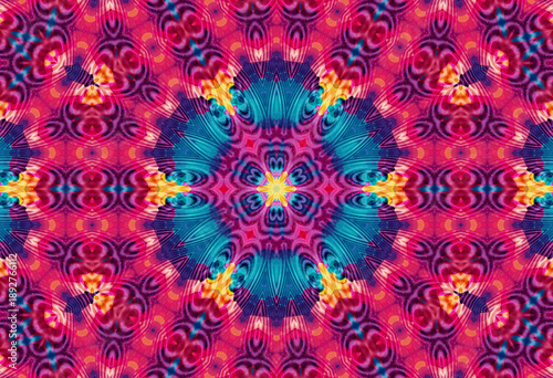 Bright multicolored background with abstract pattern