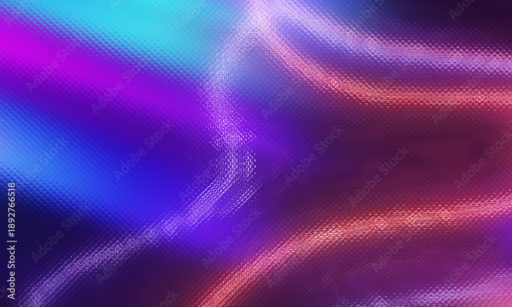 Obraz premium Abstract neon gradient background. Glass effect, neon lines.