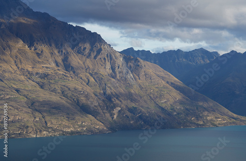 mountain in Queenstown route south island new zealand