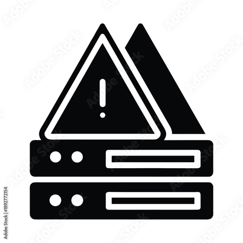 Server Warning Alert Icon