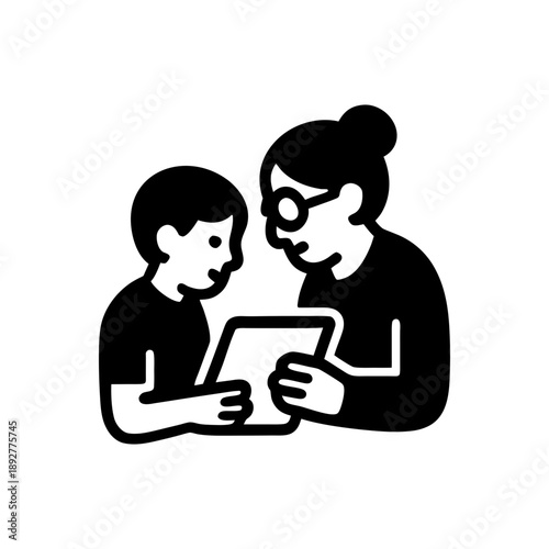 Digital Knowledge Sharing Legacy Icon