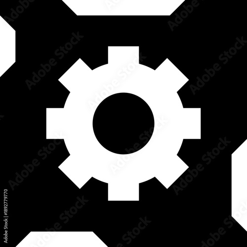 Minimalist Settings Cog Icon