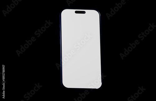 Clean, isolated smartphone ...