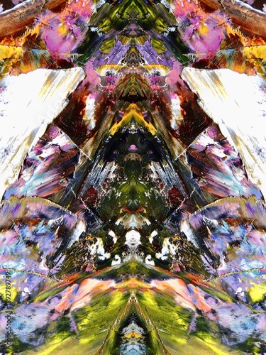 Abstract art background . Hand painting artwork on canvas .