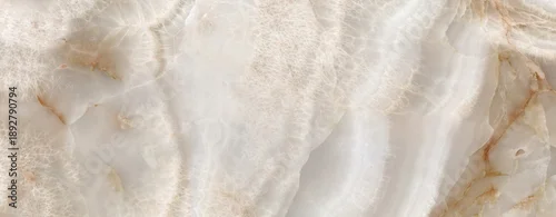 Panel kuchenny z motywem Beautiful white onyx marble stone texture.