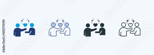 Belonging Multiple Style Icon Collection