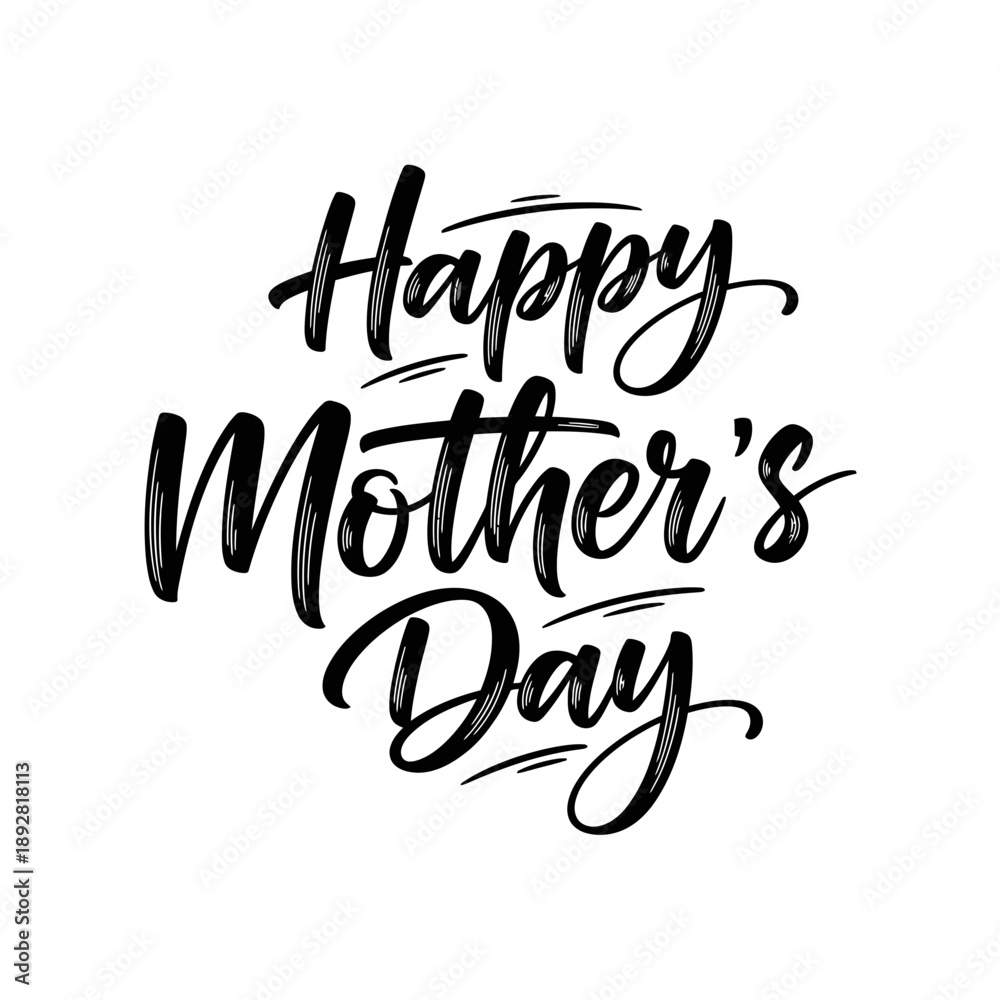 Naklejka premium Celebrate mother's day with love and appreciation