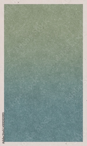Vintage Green Canvas Textured Surface Vertical Background