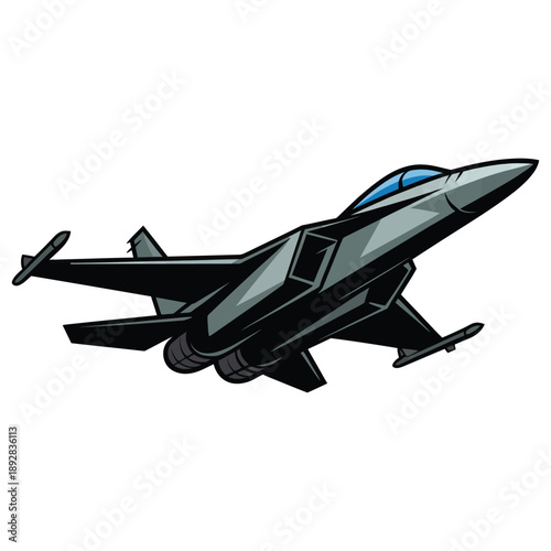military jet fighter