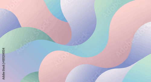 Modern Abstract Organic Shape Background Vector Illustration