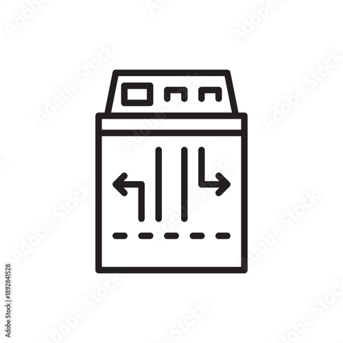Floor model centrifuge icon. High-capacity laboratory separation, representing industrial ultracentrifuges, pharmaceutical batch processing, fluid density separation, and high-speed clinical research.