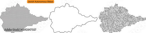 Detailed map of hungary in various styles and projections for geographic and cartographic use