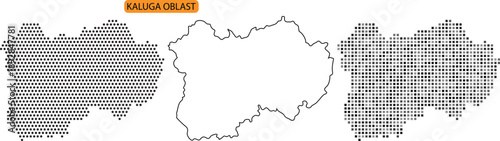 Detailed map of macedonia with different visual effects and pixelated patterns