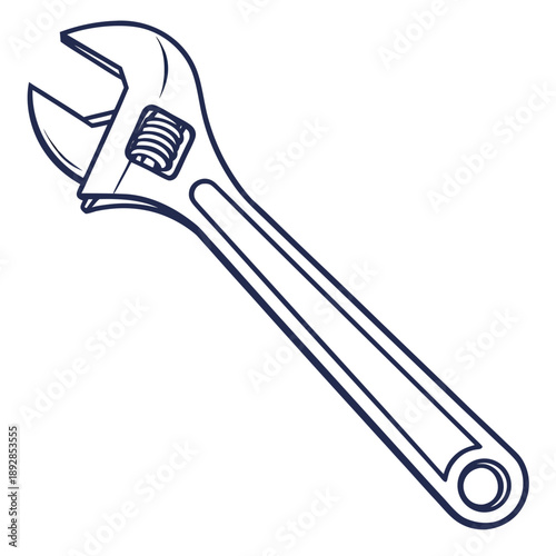 Adjustable wrench