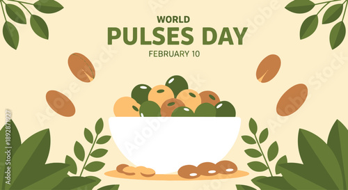 Celebrating the nutritional power of legumes and beans on Pulses Day, highlighting their global significance for healthy eating and sustainable agriculture