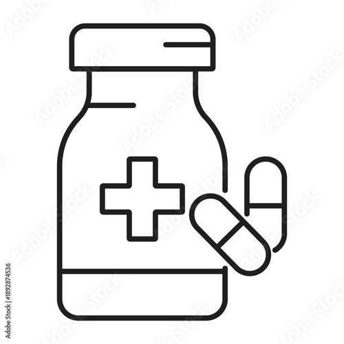 Medicine Bottle Icon