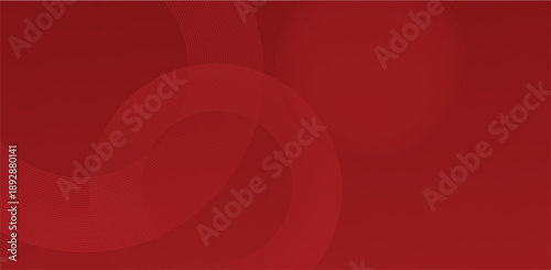 Deep red smooth gradient background with soft circular forms creating modern abstract warmth