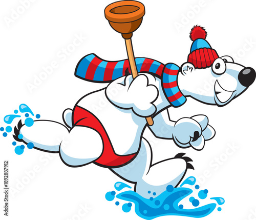 polar bear plunge 8.eps