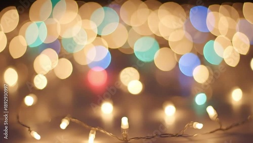 Magical Bokeh Lights: A whimsical display of twinkling bokeh lights illuminates the scene, painting a tapestry of colors and evoking feelings of warmth and cheer.