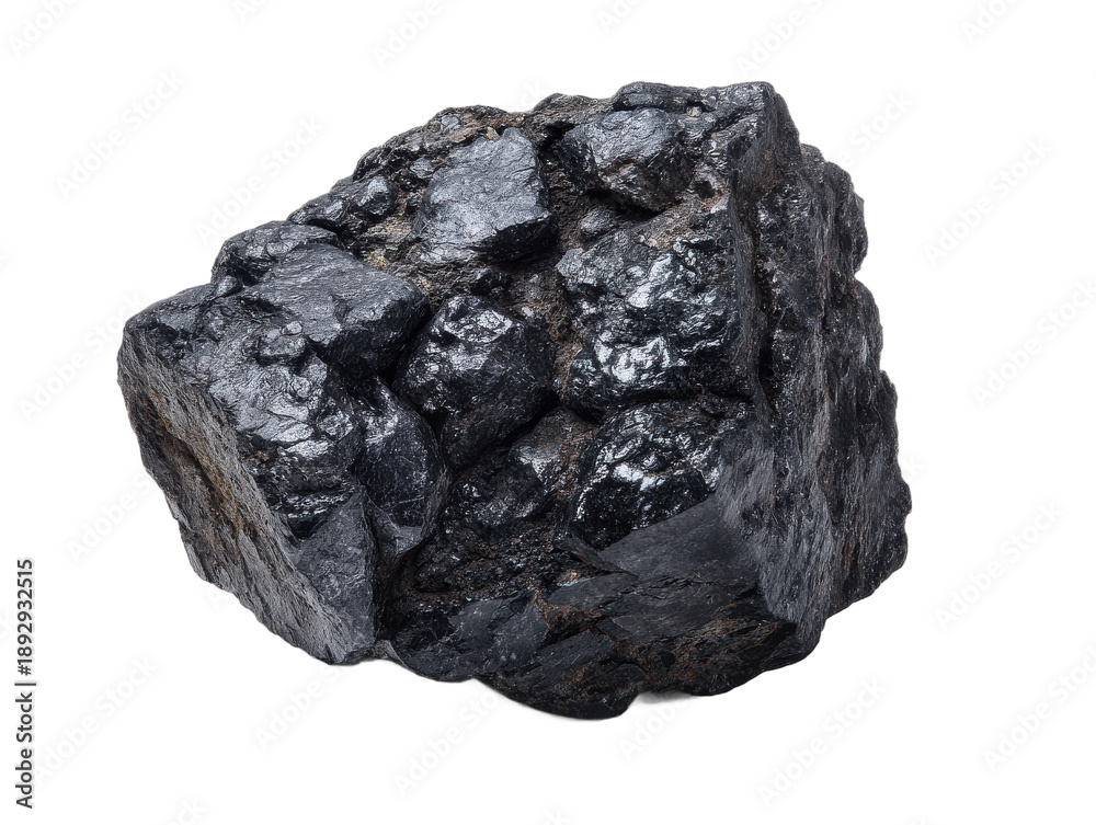 Obraz premium coal isolated on a transparent background 