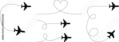 Airplanes flying in formation high quality aviation imagery